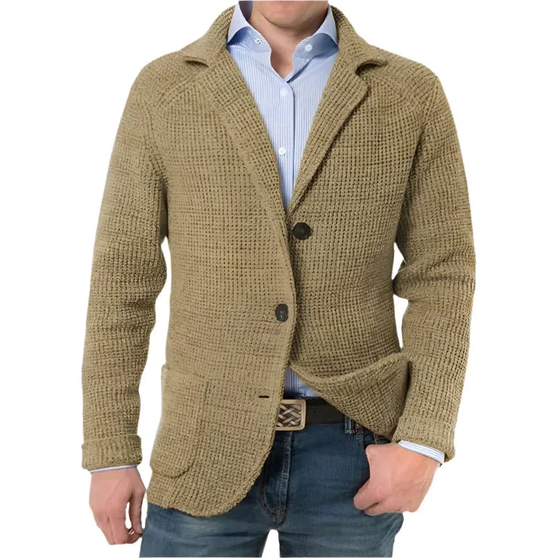 Stand Collar Cardigan Casual Knitted Sweaters