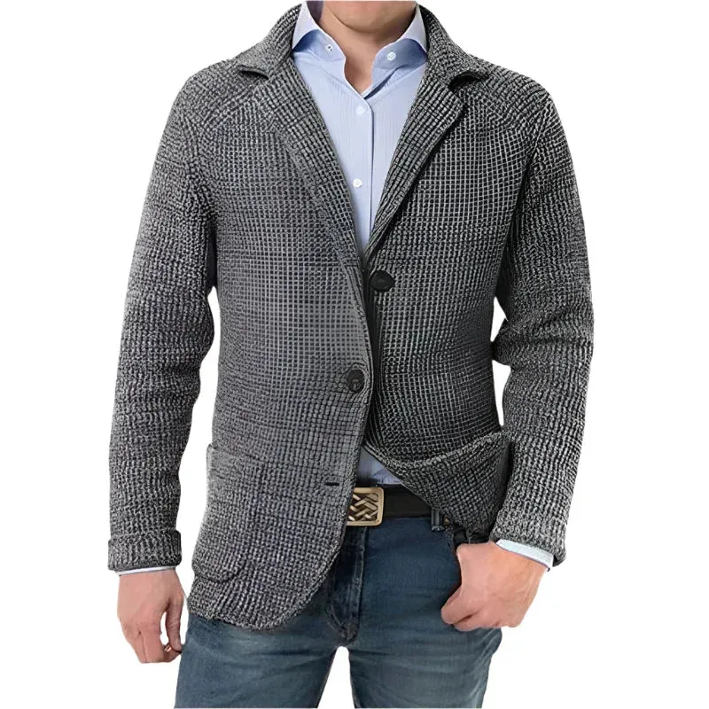 Stand Collar Cardigan Casual Knitted Sweaters