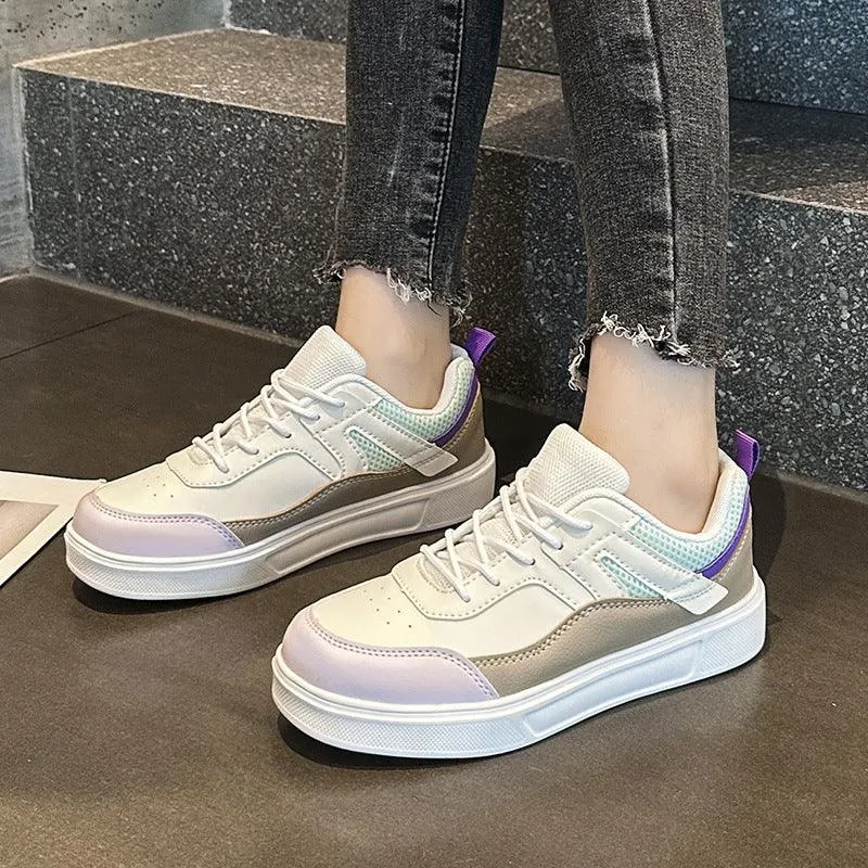 Women's Spring And Summer Low-Top Mesh Versatile Youth Sneaker