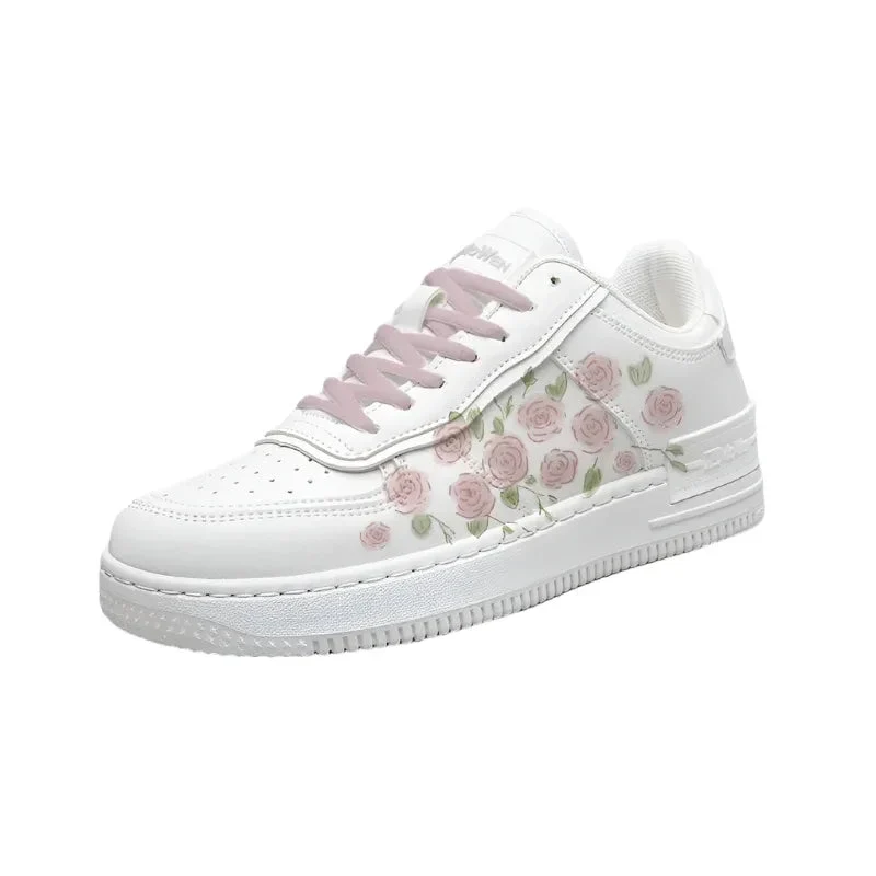White Shoes Girl's Spring Sneakers