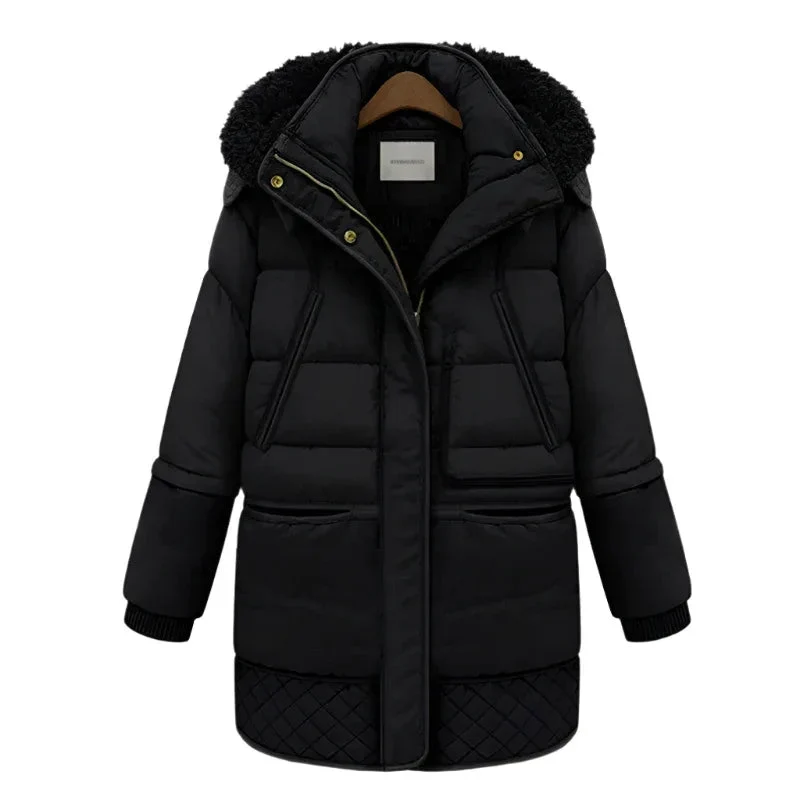 Women's Ladies Chic Lamb Wool Jacket