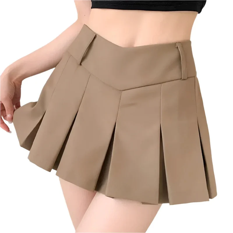 Women's Sexy V Waist Ultra Short A-Line Skirt