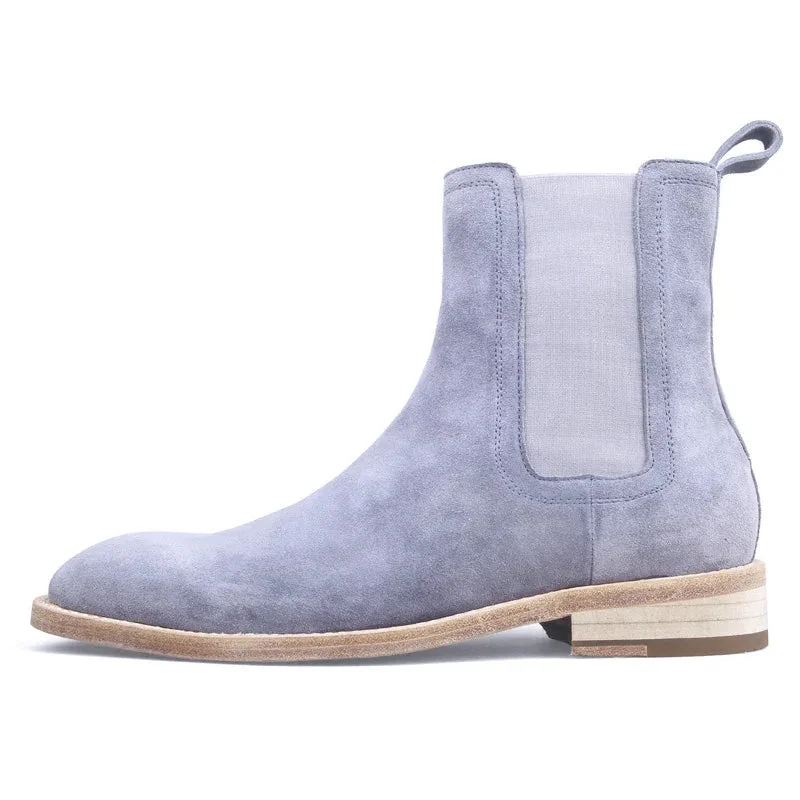 Handmade Boots Men's Genuine Leather Retro Shoes