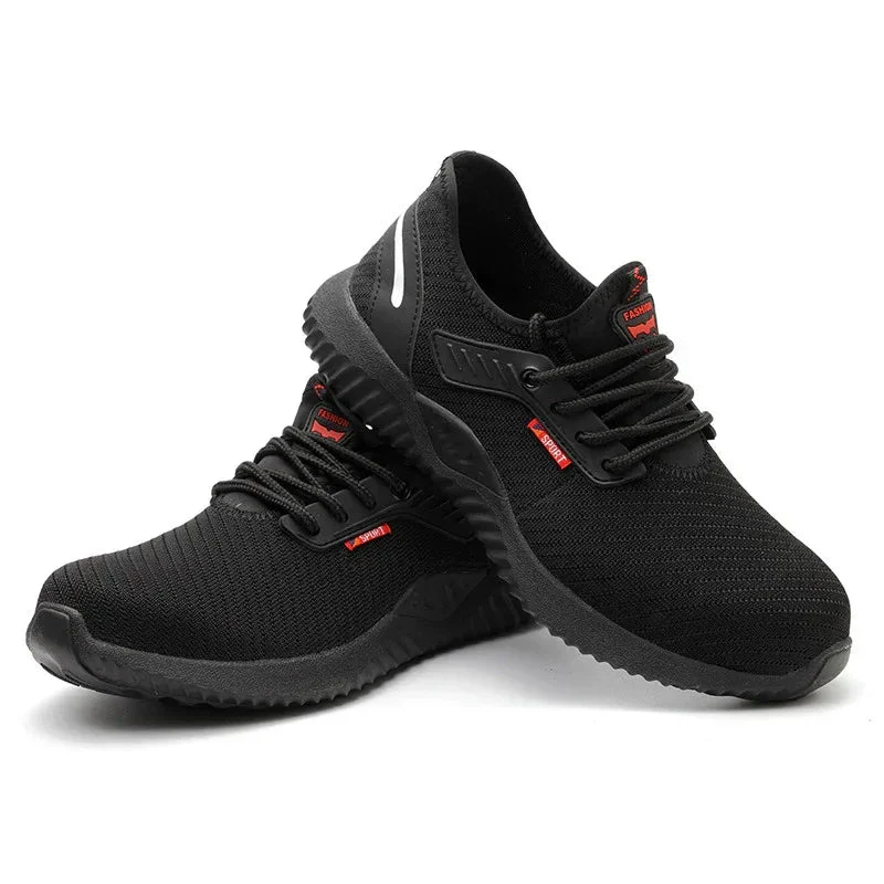 Breathable Safety Shoes Anti-Smashing Work Safety Shoes