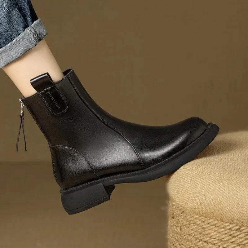 British Style Vintage Martin Boots For Women