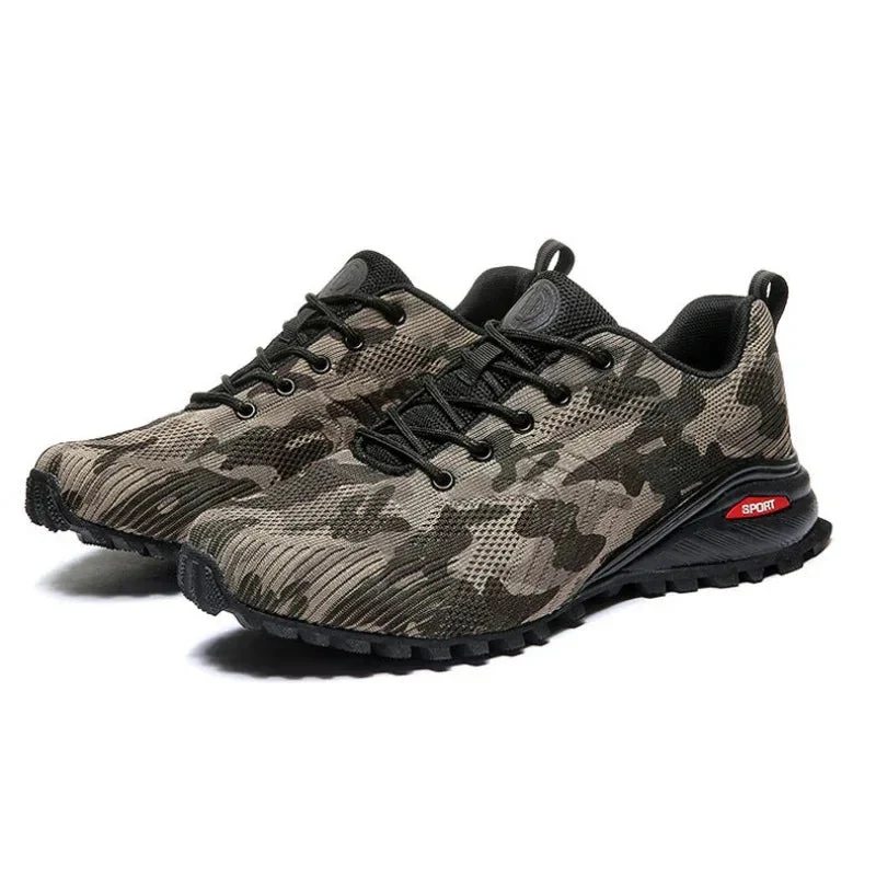 Camouflage Men's Outdoor Fitness Running Shoes