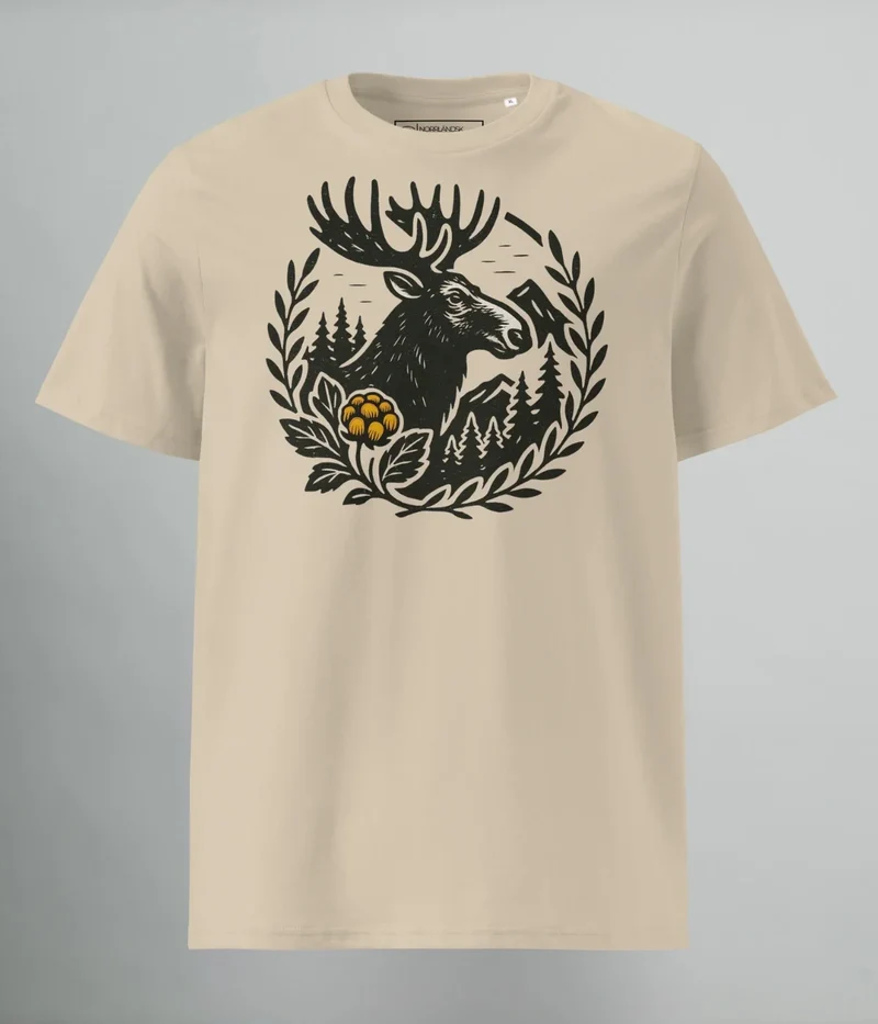 T-SHIRT NORRLANDS ÄLG & HJORTRON