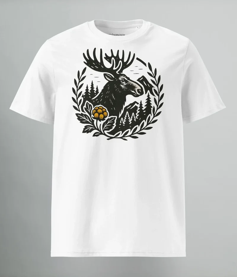 T-SHIRT NORRLANDS ÄLG & HJORTRON