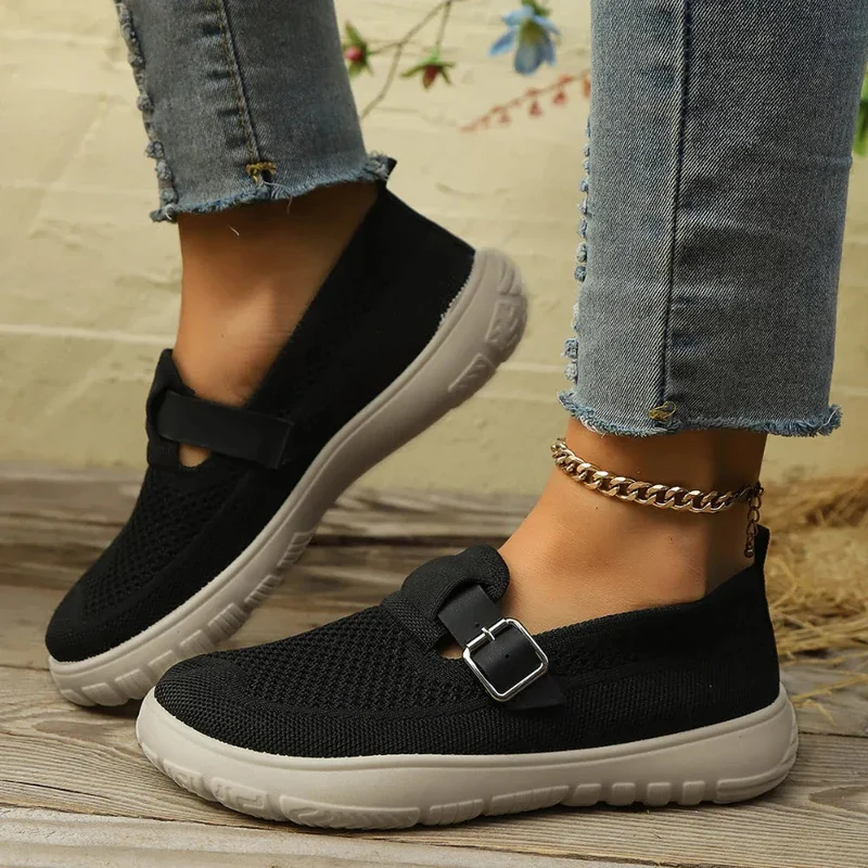 Women's Breathable And Comfortable Sneakers Slip-On Shoes