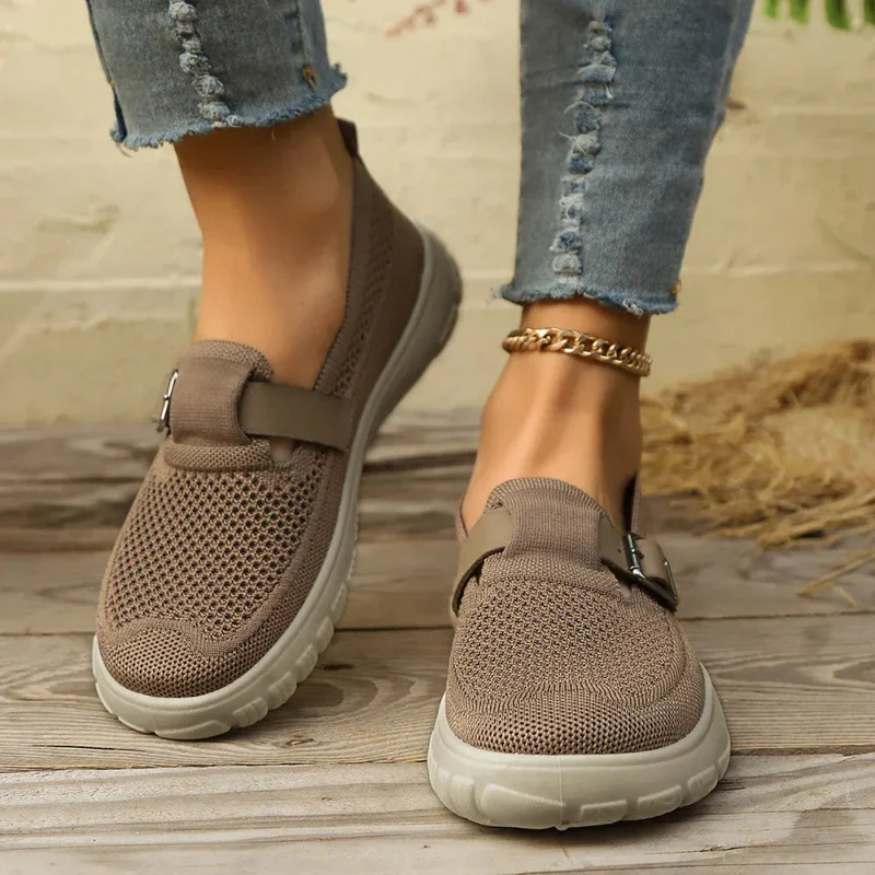 Women's Breathable And Comfortable Sneakers Slip-On Shoes