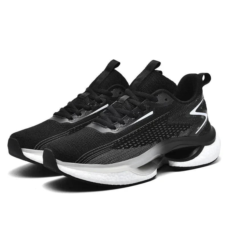 Men's Lightweight Comfortable Soft Bottom Casual Sneakers Running Shoes