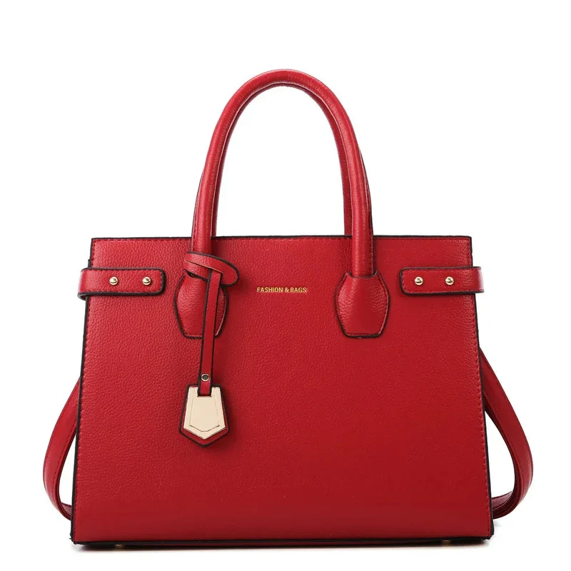 One-Shoulder Crossbody PU Leather Handbag For Women