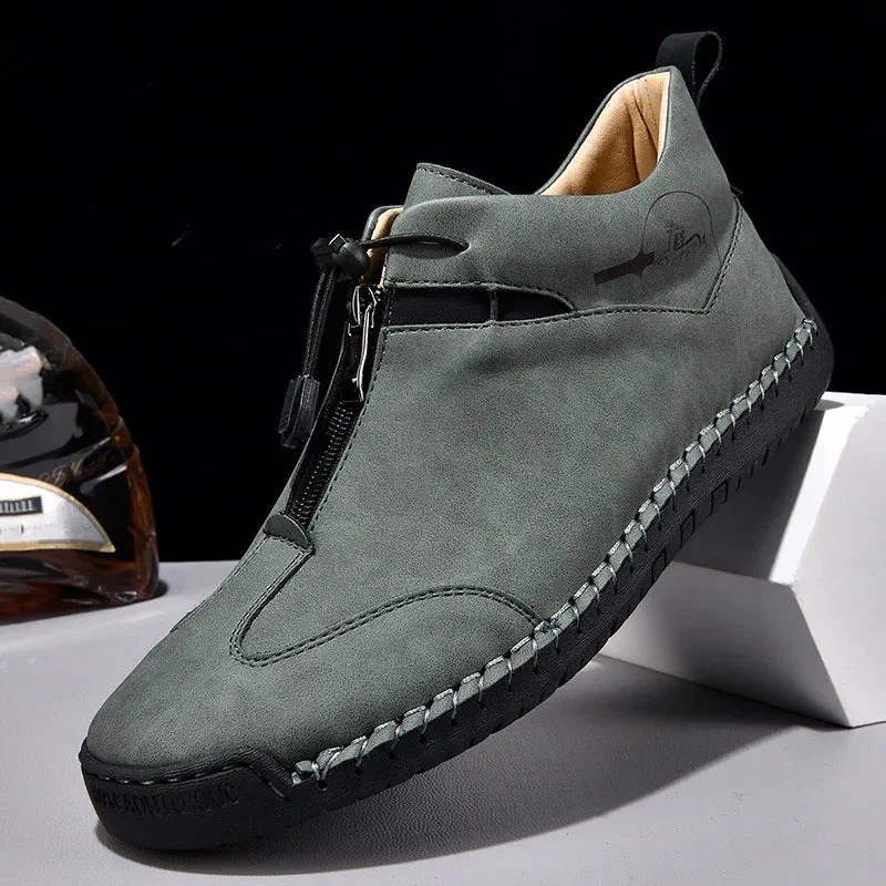 Men's Light And Comfortable Casual Leather Shoes