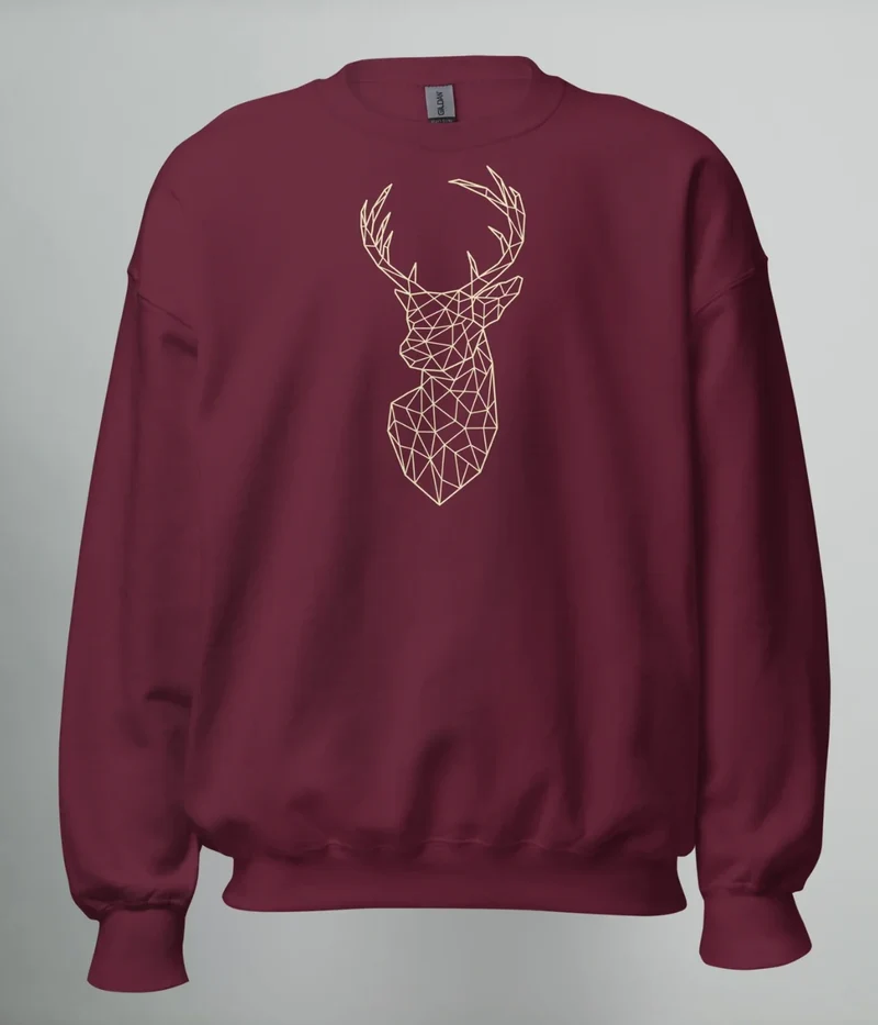 SWEATSHIRT GOLDEN DEER