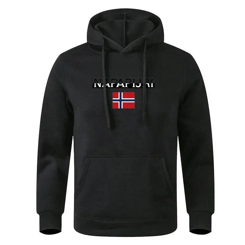 Men's Pullover Printed Sweater Casual Hoodie