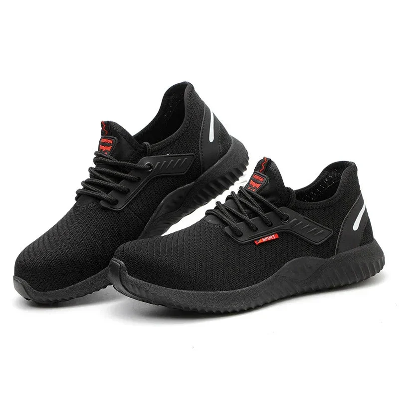 Breathable Safety Shoes Anti-Smashing Work Safety Shoes