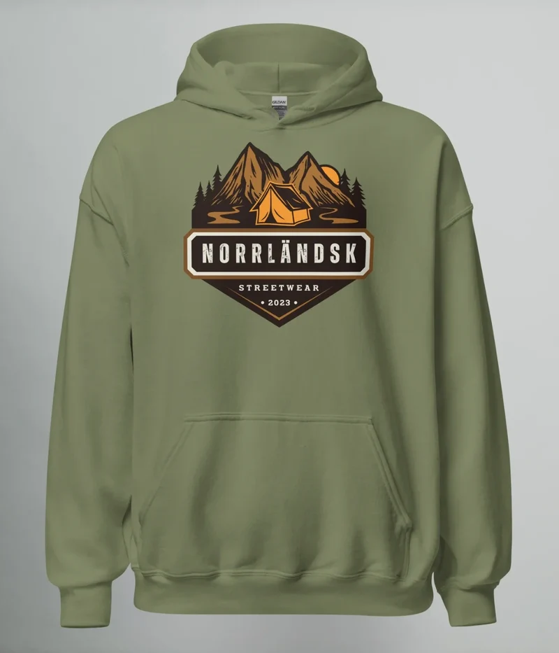 HOODIE NORRLÄNDSKT STUGLIV