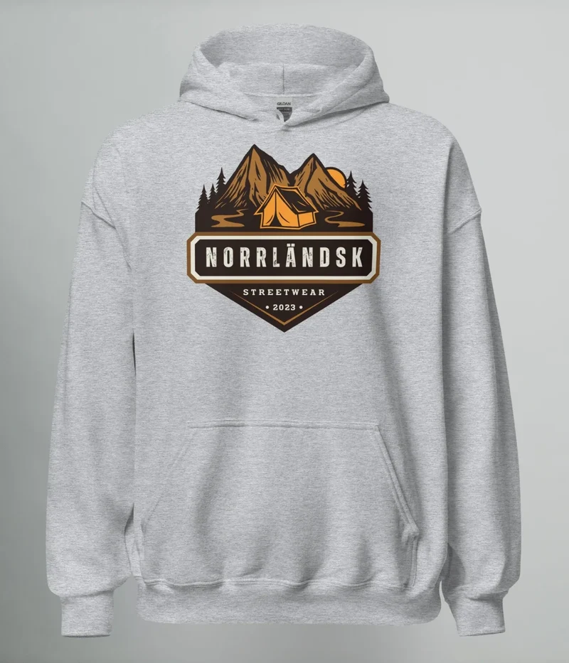HOODIE NORRLÄNDSKT STUGLIV