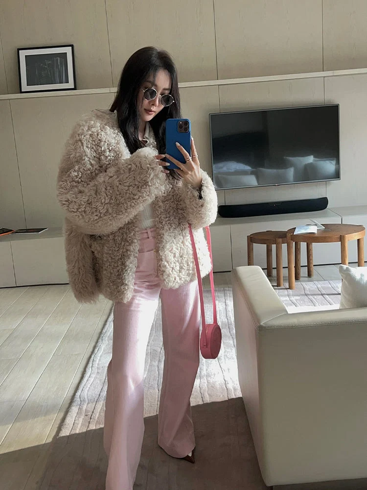 Wanderer Island Imported Tuscan Sheepskin Coat