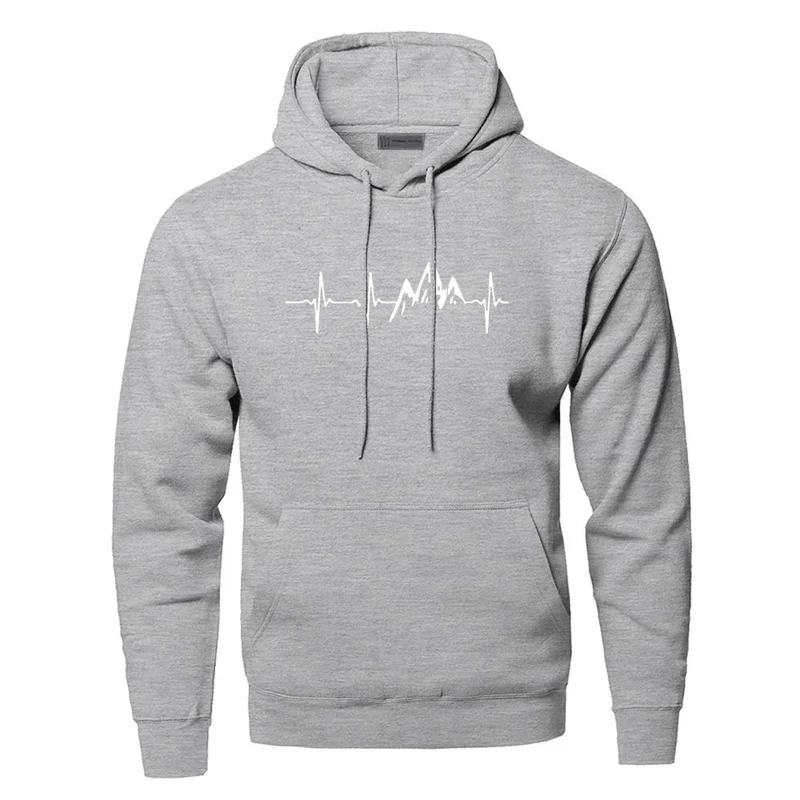 Men's Warm Comfortable Polyester Hoodie