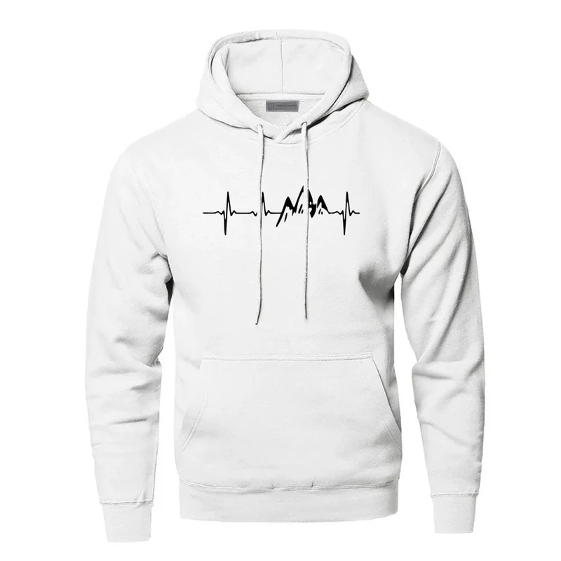Men's Warm Comfortable Polyester Hoodie