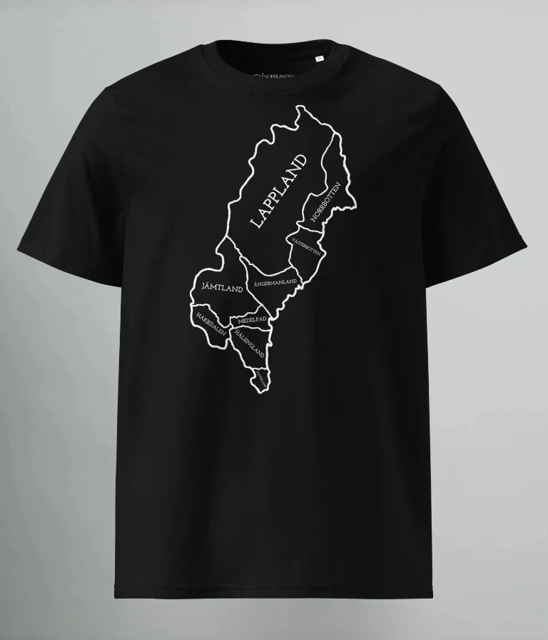 T-SHIRT NORRLANDS KARTA