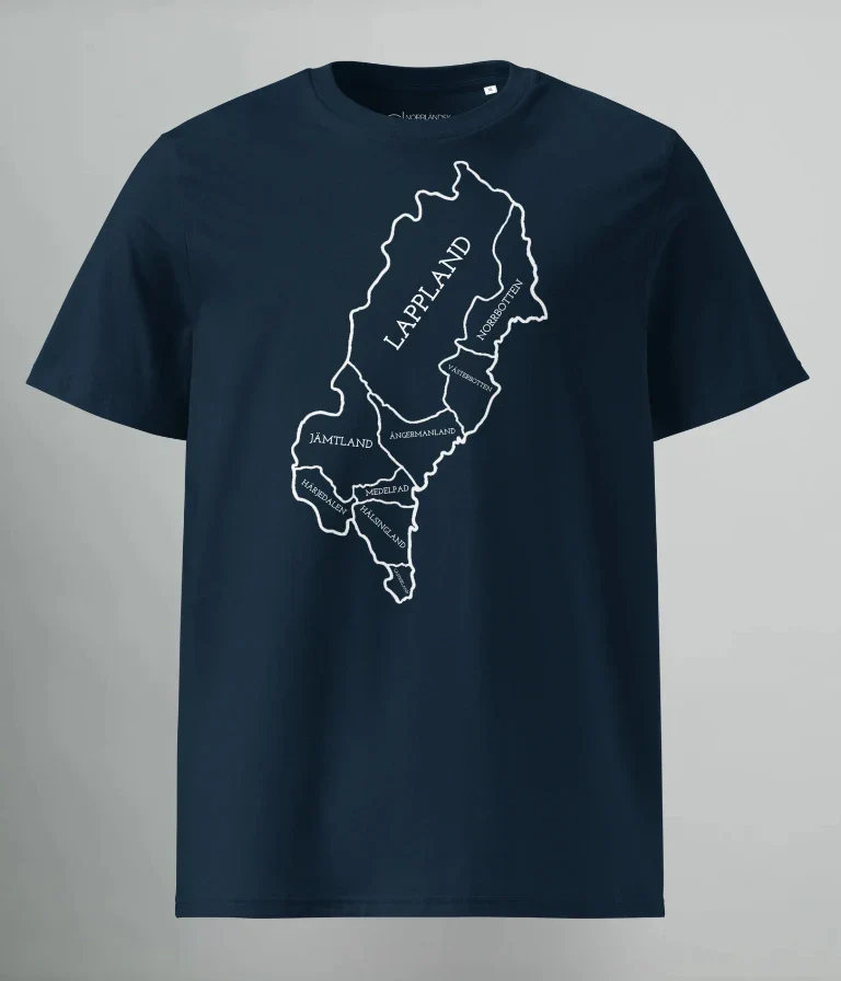 T-SHIRT NORRLANDS KARTA