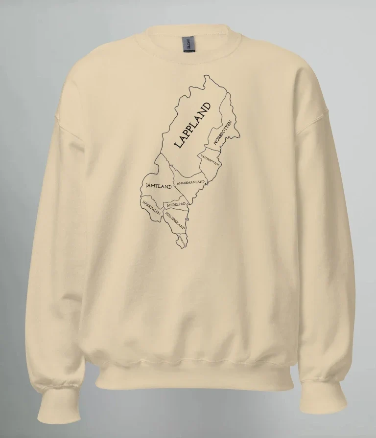 SWEATSHIRT NORRLANDS KARTA (DL)