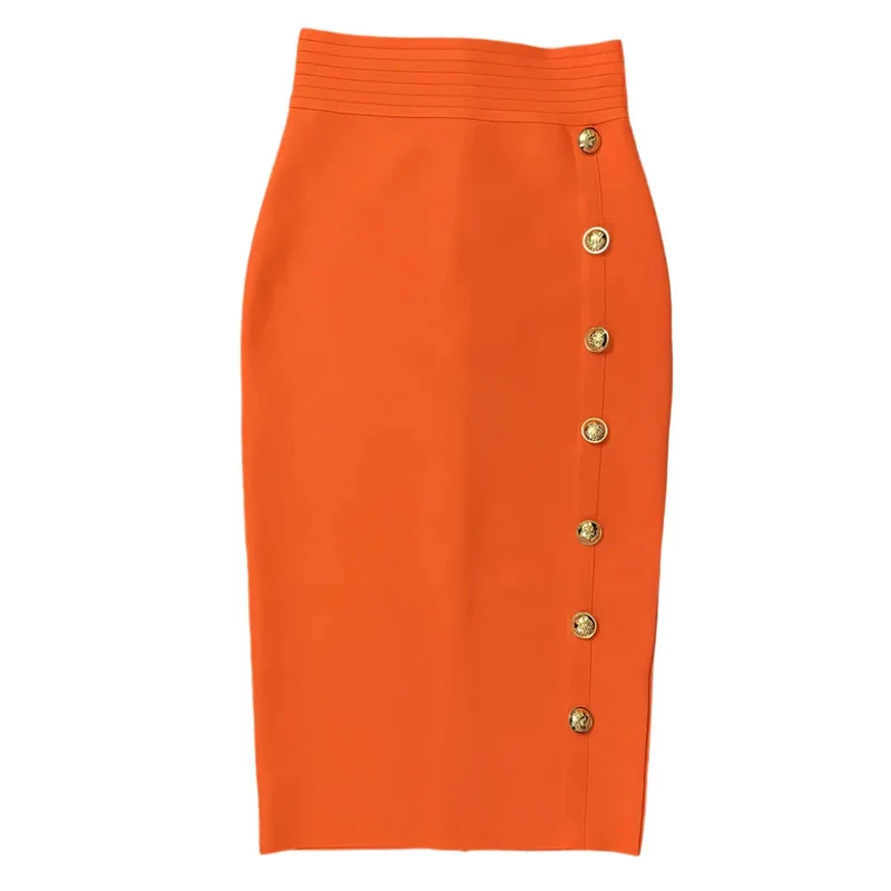 Slim Fit Bandage Temperament All-Match Hip Skirt