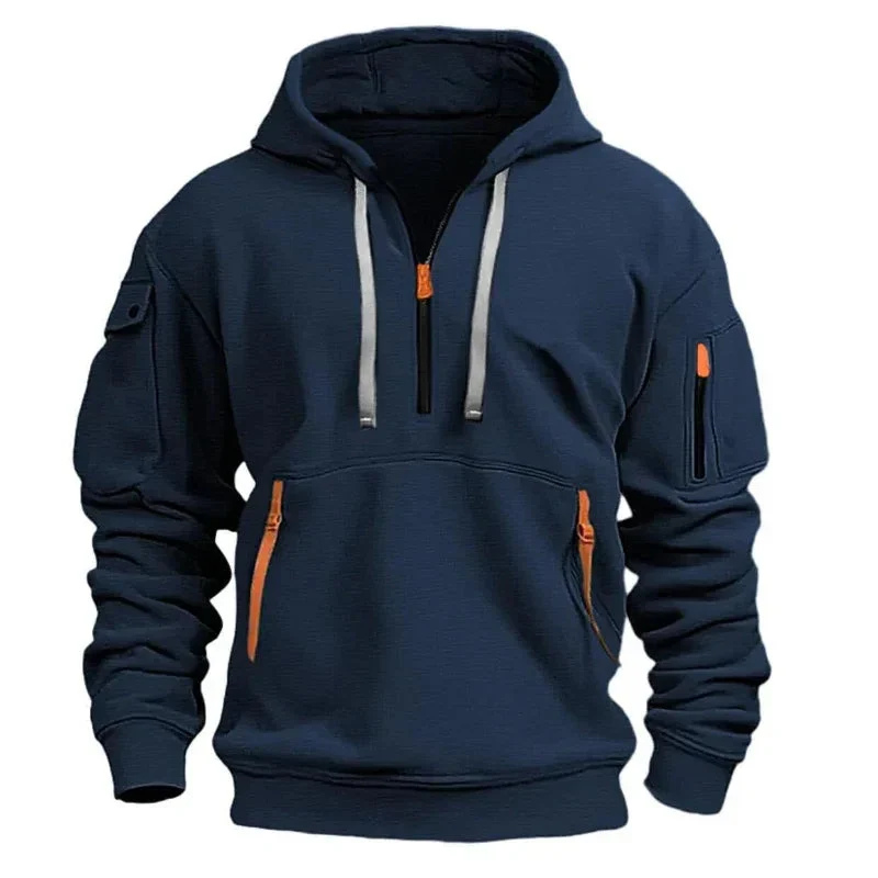 Men's Soft Comfortable Loose Fit Cotton Hoodie