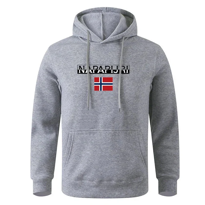 Men's Pullover Printed Sweater Casual Hoodie