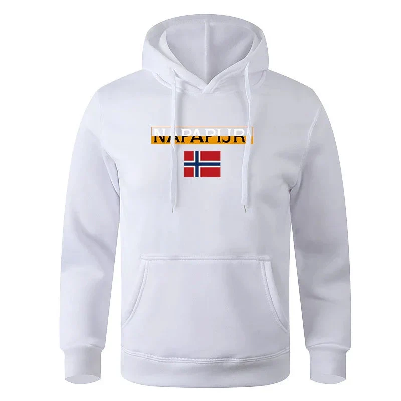 Men's Pullover Printed Sweater Casual Hoodie