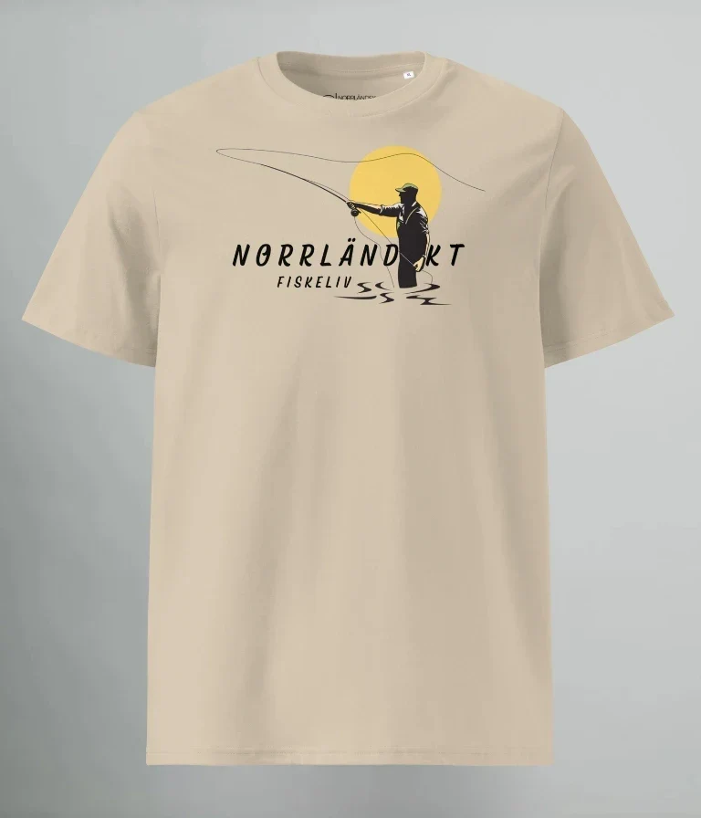 T-SHIRT NORRLÄNDSKT FISKELIV (DL)