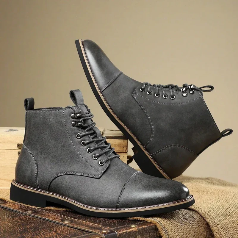 Fashion Business Casual Men's Retro Martin Boots