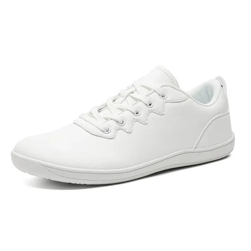 Outdoor Sneakers Low-Top Lace-Up Leather Surface Casual Shoes