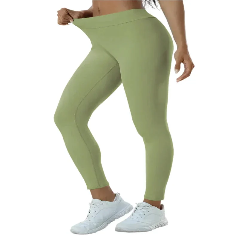 Women's Yoga Pants High Waist Lift High Elastic Tight Fitness Trousers Leggings