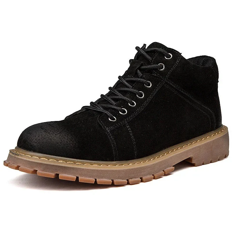 High-Top Martin Boots Men's Trendy Retro Shoes