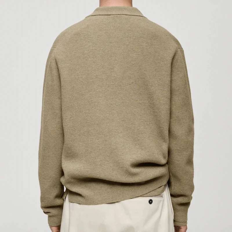 Men's Casual Solid Color Sweater