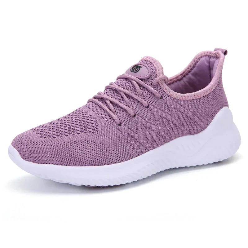 Women's Woven Casual Sports Running Shoes