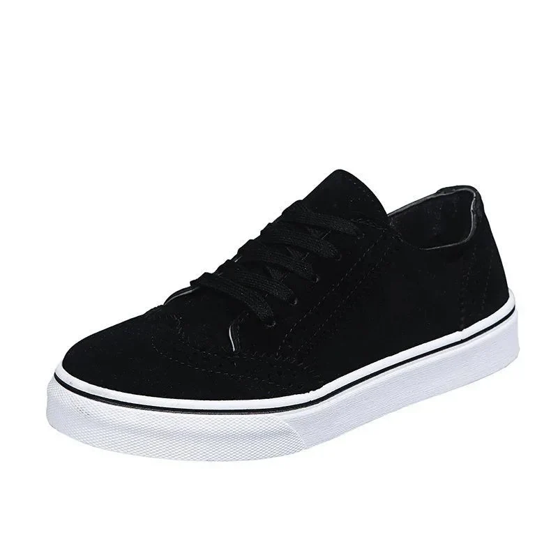 Round Toe Women's Lace-Up Shallow Flat Shoes