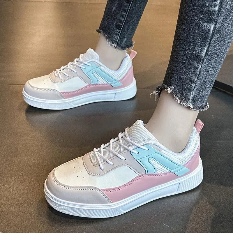 Women's Spring And Summer Low-Top Mesh Versatile Youth Sneaker