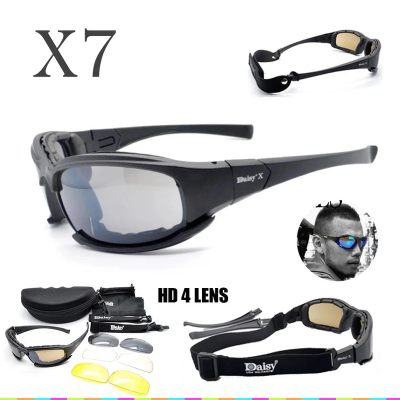 Photochromic Tactical Polarized Sunglasses