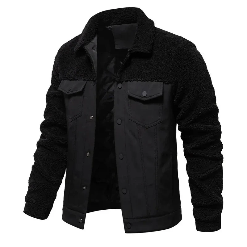 Men's Fleece Jacket Fashionable Winter & Autumn Coat