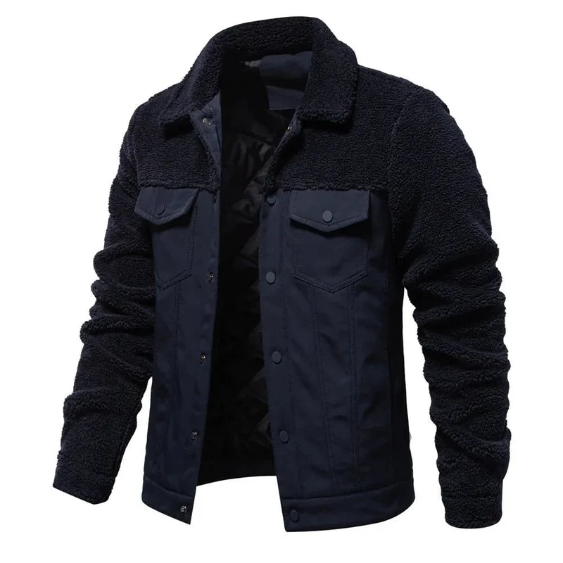 Men's Fleece Jacket Fashionable Winter & Autumn Coat