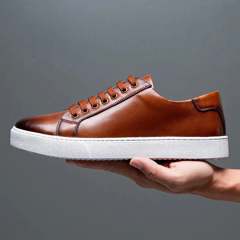 British Style Casual Shoes Soft Bottom Men