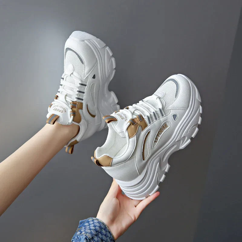 Women's Platform Sneakers Fashion Sports Casual Shoes