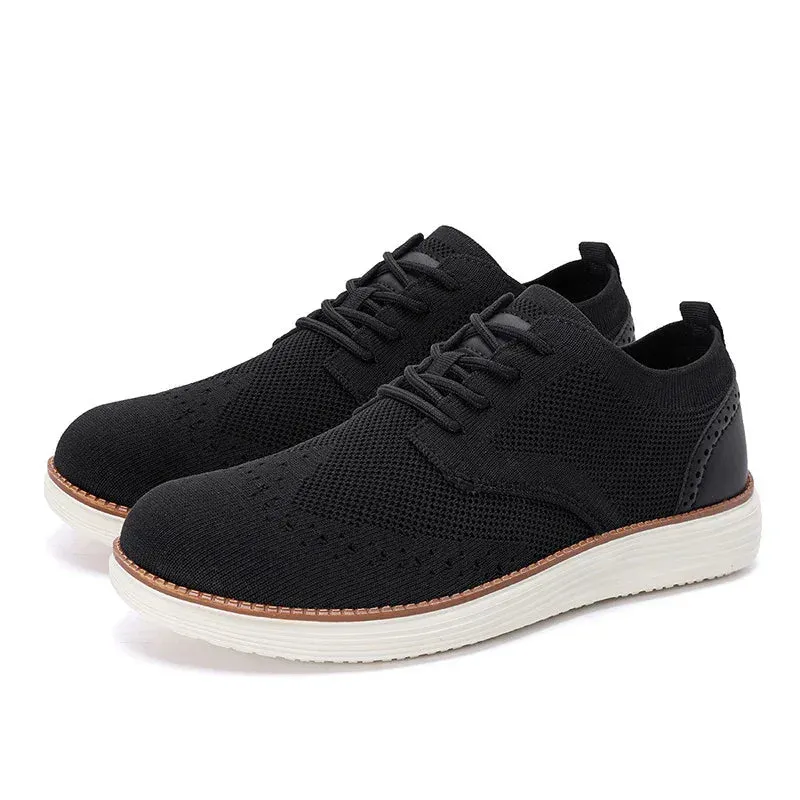 Outdoor Fly Woven Mesh Hiking Versatile Men's Casual Shoes