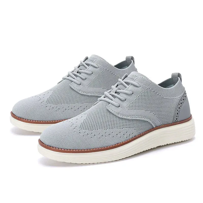 Outdoor Fly Woven Mesh Hiking Versatile Men's Casual Shoes