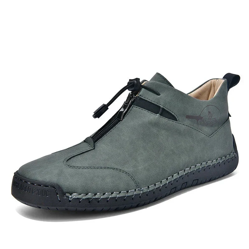 Men's Light And Comfortable Casual Leather Shoes
