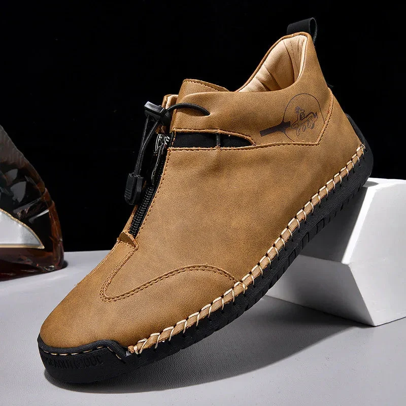 Men's Light And Comfortable Casual Leather Shoes